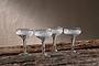 Anara Etched Champagne Glass - Clear (Set of 4)-nkuku