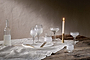Anara Etched Wine Glass - Clear - (Set of 4) - Large-nkuku