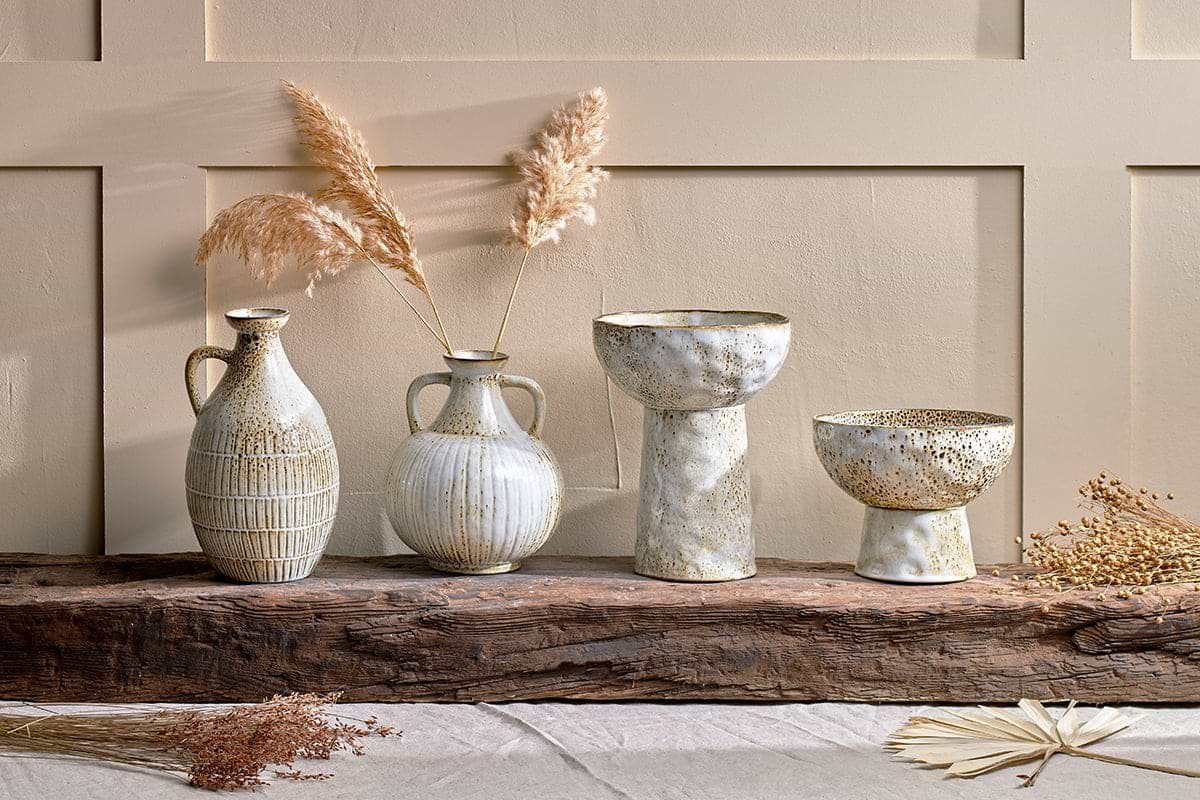Anjuna Reactive Glaze Decorative Jug-nkuku