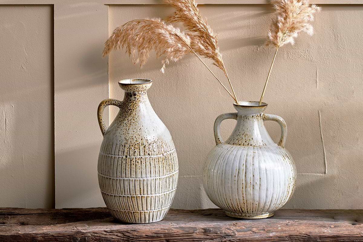 Anjuna Reactive Glaze Decorative Jug-nkuku