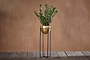 Atsu Brass Planter Stand-nkuku