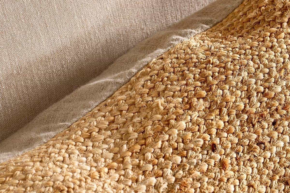 Barjora Braided Hemp Cushion Cover-nkuku