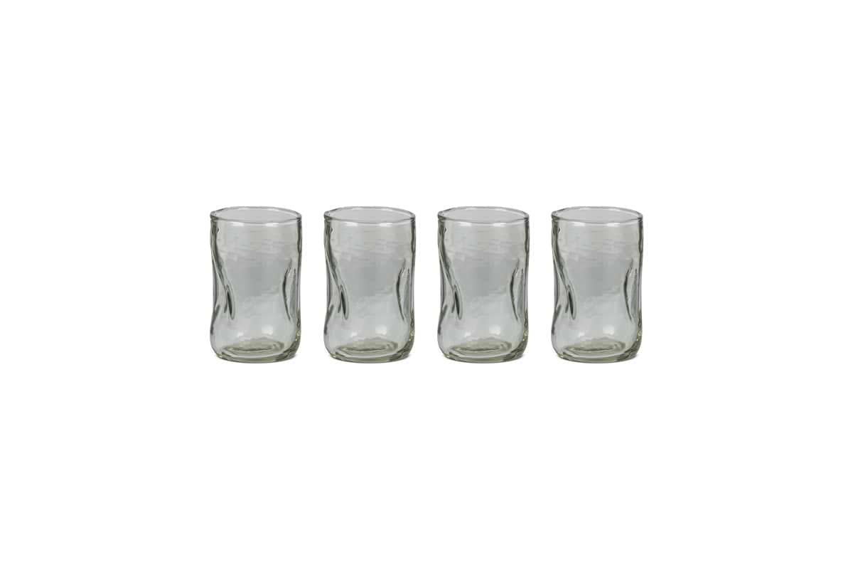 Chandani Tumbler Tall - Clear - (Set of 4)-nkuku