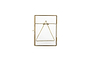 Danta Antique Brass Frame-nkuku