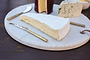 Darsa Cheese Knife Set - Brushed Gold (Set of 4)-nkuku