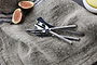 Darsa Cheese Knife Set - Brushed Silver (Set of 4)-nkuku