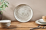 Dhanuk Ceramic Dinner Plate - Cream-nkuku