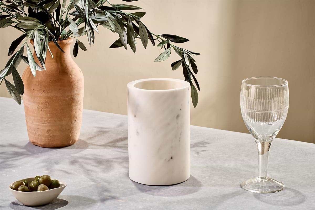 Duru Marble Wine Cooler-nkuku