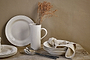 Ela Dinner Plate - Cream-nkuku