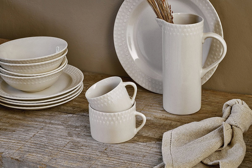 Ela Mug - Cream - Small (Set of 2)