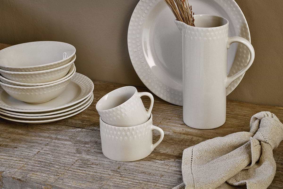 Ela Mug - Cream - Small (Set of 2)-nkuku