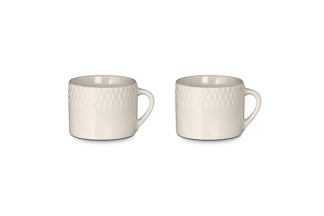 Ela Mug - Cream - Small (Set of 2)