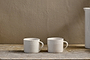 Ela Mug - Cream - Small (Set of 2)-nkuku