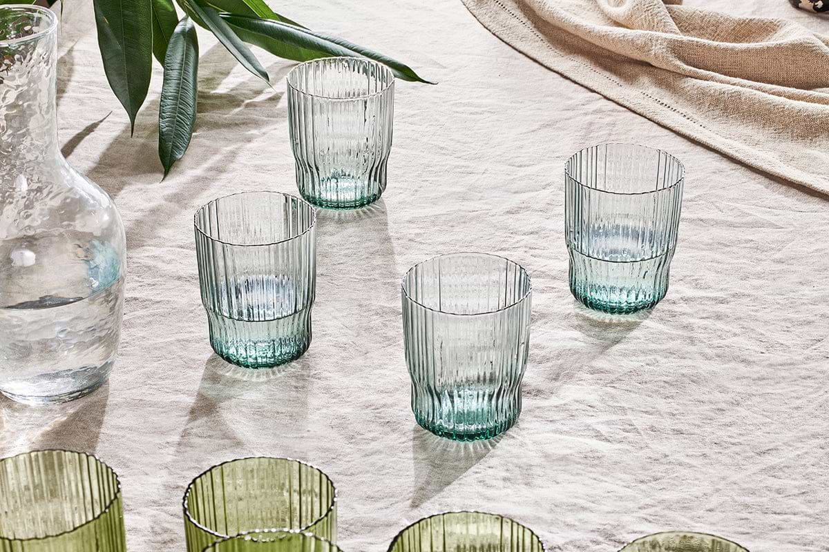 Fali Tumbler - Blue - (Set of 4)-nkuku