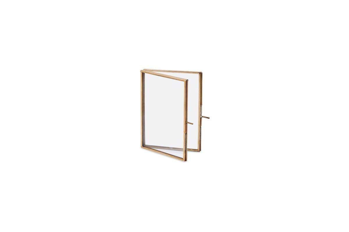 Folded Danta Frame - Antique Brass-nkuku