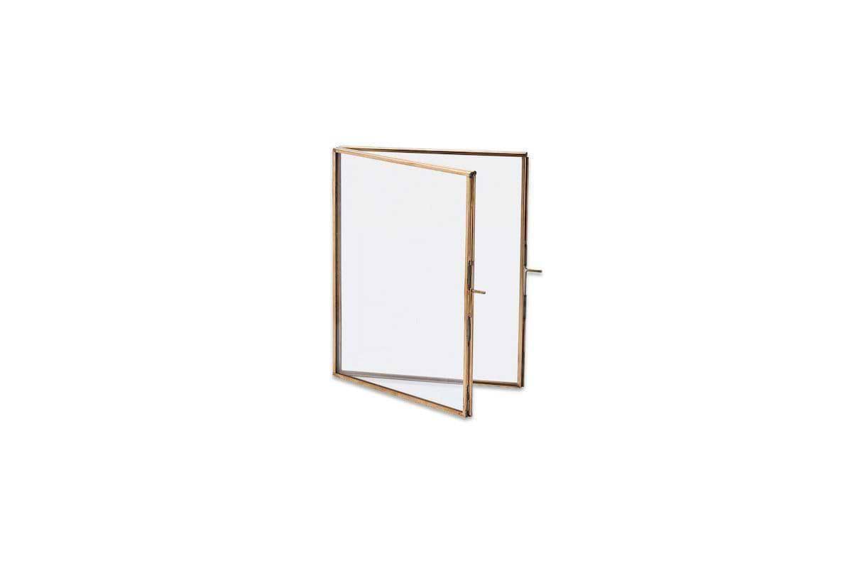 Folded Danta Frame - Antique Brass-nkuku