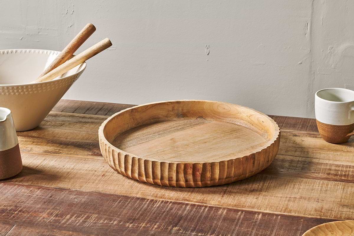 Gavivi Mango Wood Bowl-nkuku