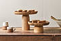 Gavivi Mango Wood Stand-nkuku