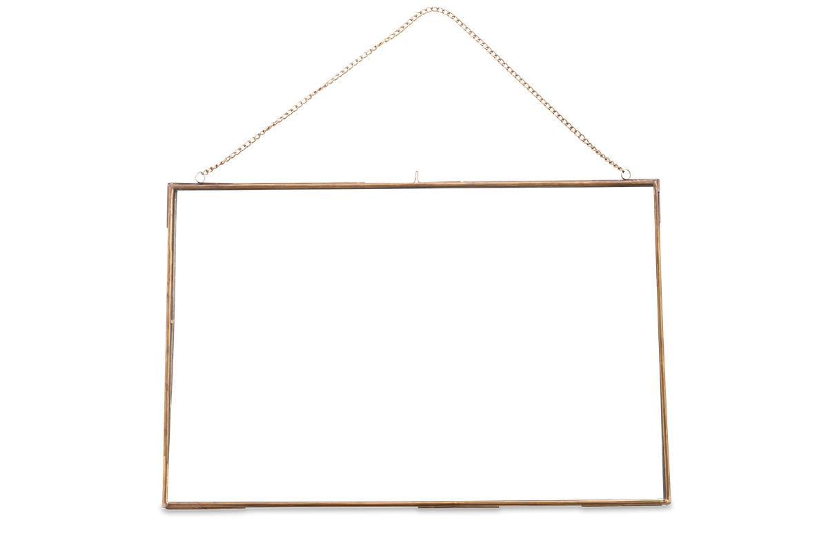 Gigantic Antique Brass Kiko Frame-nkuku