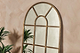 Imoma Iron Full Length Arch Mirror - Brass-nkuku