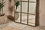Imoma Iron Full Length Arch Mirror - Brass-nkuku