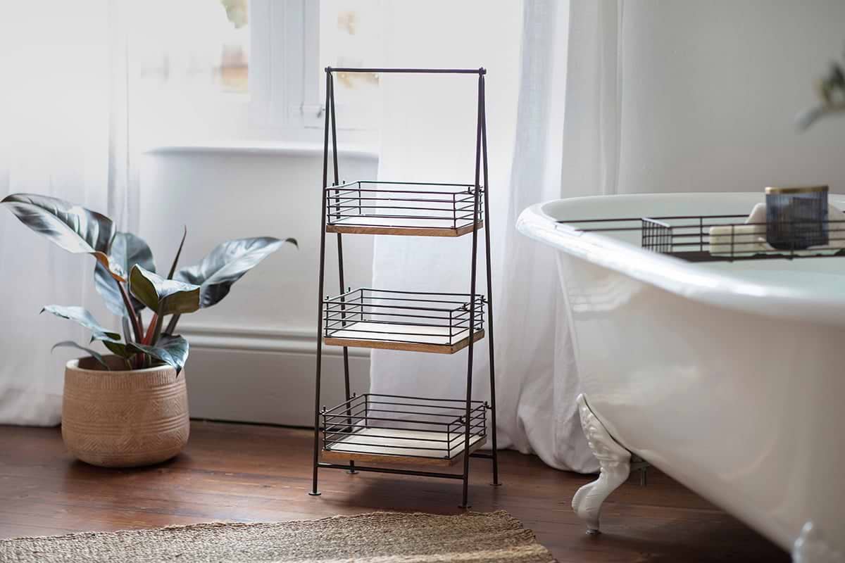 Indore Mango Wood Caddy-nkuku