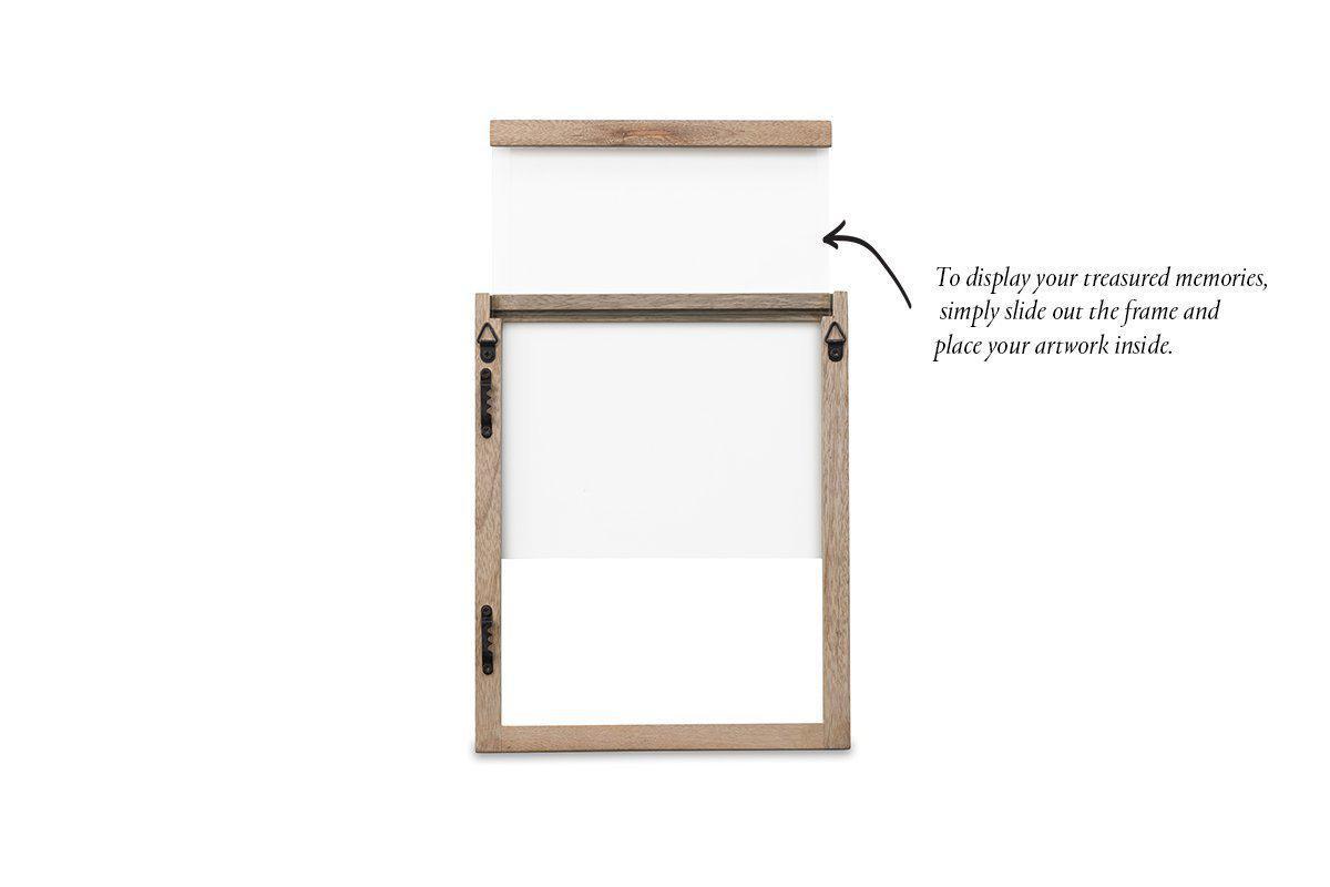 Indu Wooden Frame - Mango Wood-nkuku