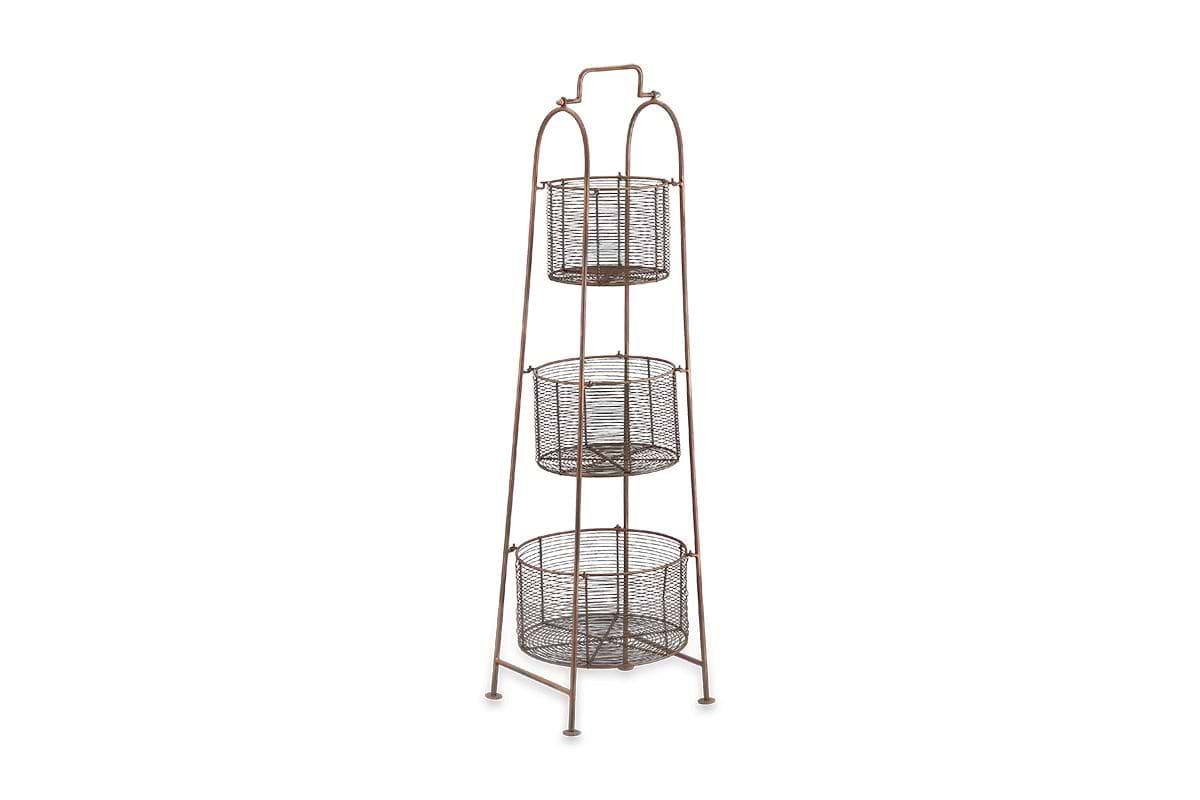 Inkollu Three-Tiered Storage Stand-nkuku