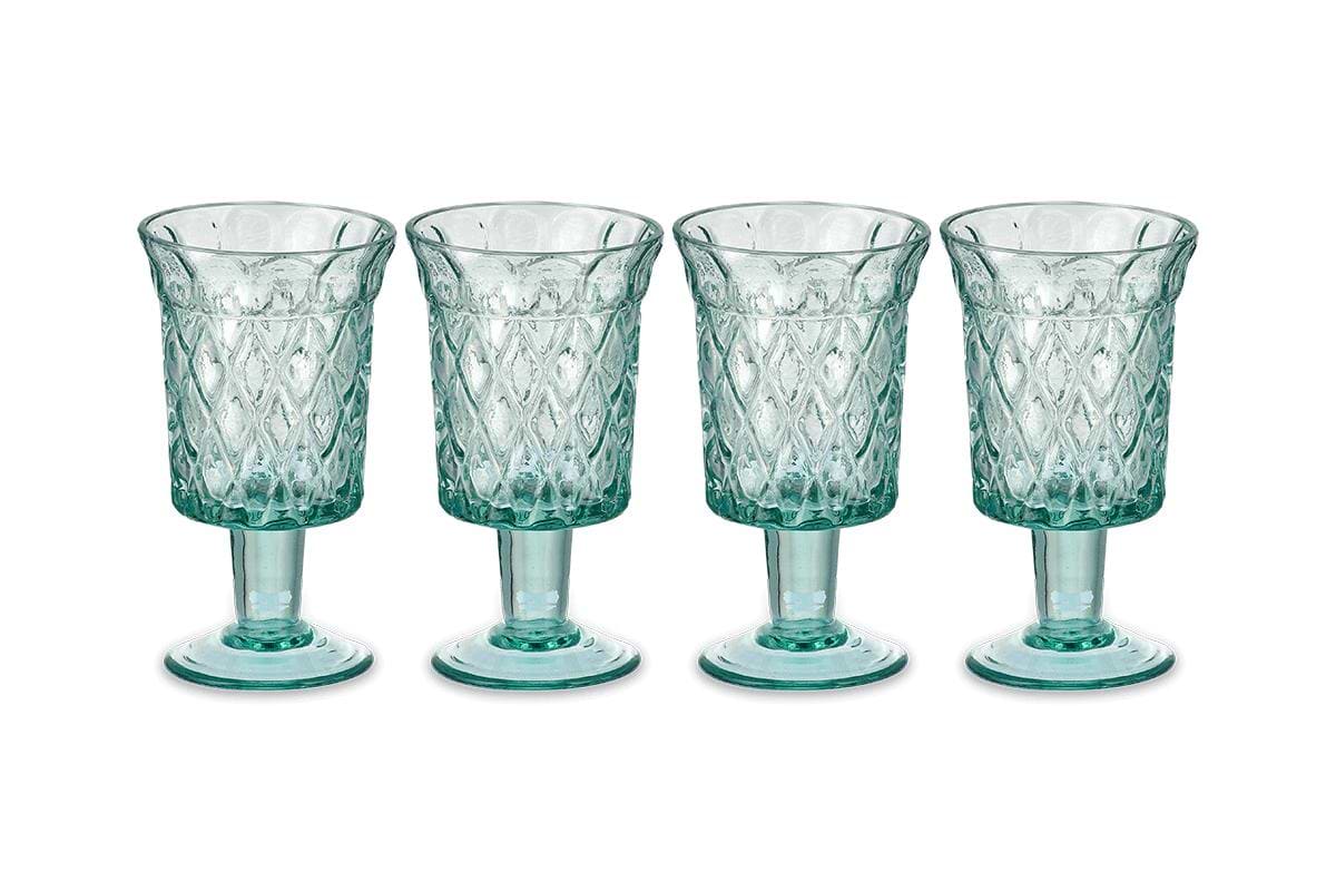 Karala Wine Glass - Clear (Set of 4)-nkuku