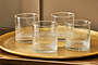 Mila Tumbler - Clear (Set of 4)-nkuku