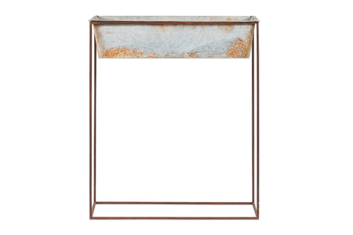 Narlu Wide Standing Planter-nkuku