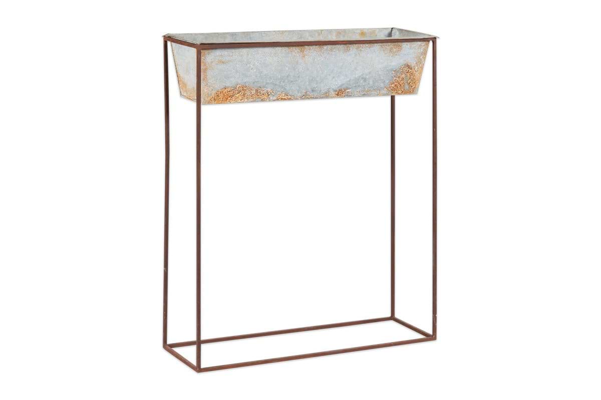 Narlu Wide Standing Planter-nkuku