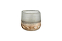 Ngolo Tealight Holder - Aged Smoke-nkuku