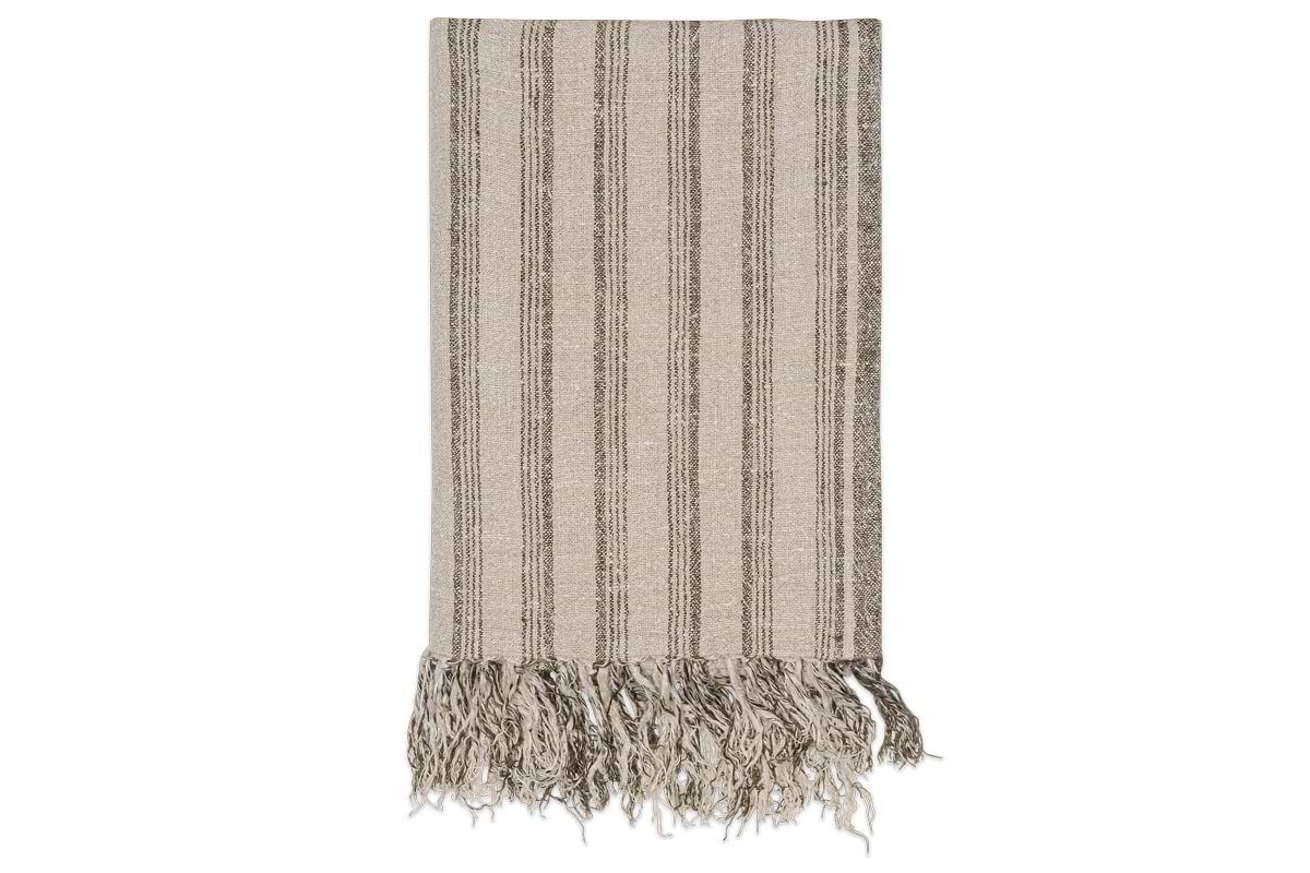 Odisha Linen Throw-nkuku
