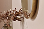 Olena Round Mirror - Antique Brass-nkuku