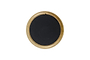 Olena Round Mirror - Antique Brass-nkuku