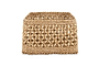 Shimla Square Seagrass And Palm Leaf Basket-nkuku