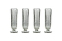 Sigiri Champagne Glass - Clear - (Set of 4)-nkuku