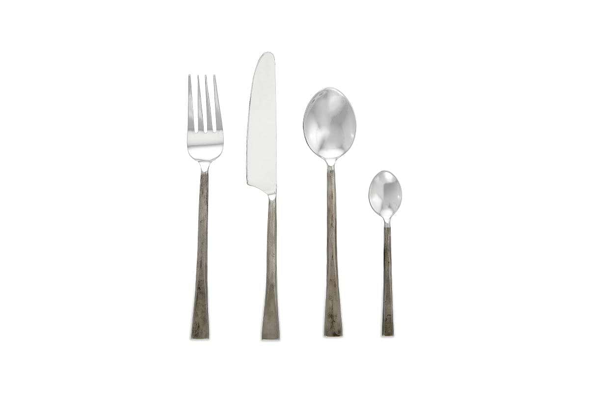 Usa-Cutlery-Set-Brushed-Silver