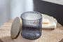 Valeska Recycled Glass Storage Pot-nkuku