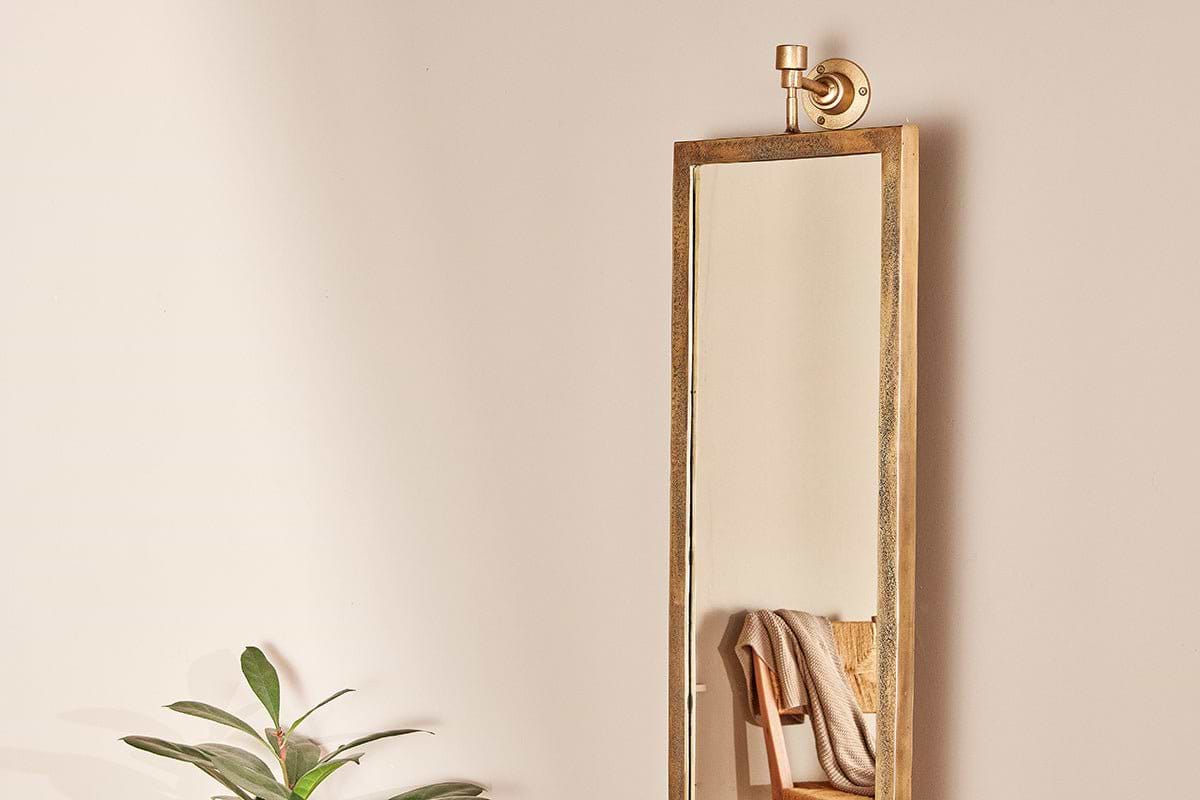 Visala Swivel Full Length Wall Mirror - Large-nkuku