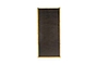Yadur Full Length Mirror - Antique Brass-nkuku