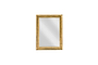 Yadur Rectangular Mirror - Antique Brass - Small-nkuku