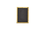 Yadur Rectangular Mirror - Antique Brass - Small-nkuku