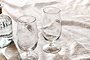 Yala Hammered Glass - Clear (Set of 4)-nkuku