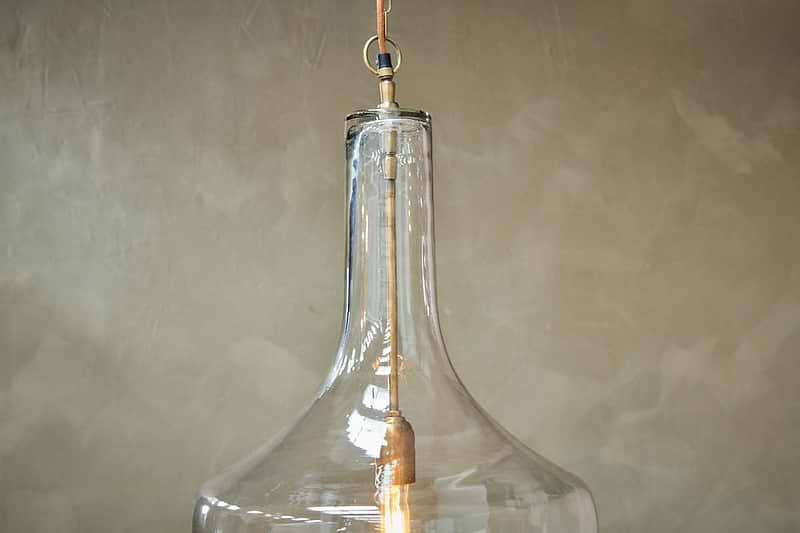 Nkuku LIGHTING Agatarla Glass Pendant - Large