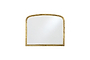 Nkuku MIRRORS WALL ART & CLOCKS Almora Arched Mirror - Antique Brass - Small