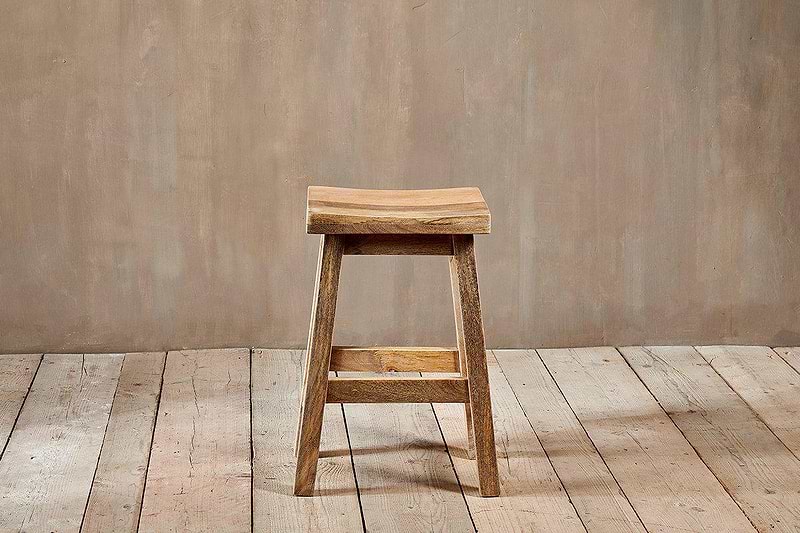 Nkuku Furniture Ambi Wooden Stool - Short