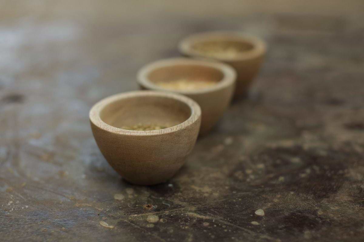 Nkuku Serveware Artisan Mini Bowls (Set of 3)