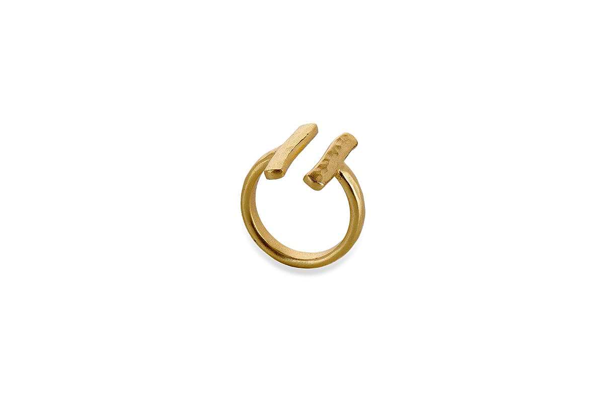 Atili Double Bar Ring Band Nkuku